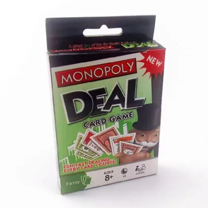 Party Casual Card Game: Real Estate Tycoon Trading Card Game