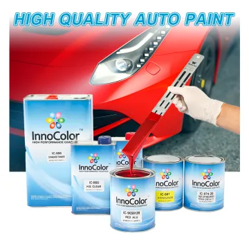 High coverage 2K solvent auto paint