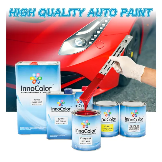 High coverage 2K solvent auto paint