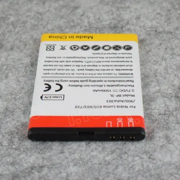 heavy cell phone digital battery for Nokia Lumia 610 710 BP-3L with 1500mAh ,high quality and low price! welcome OEM battery