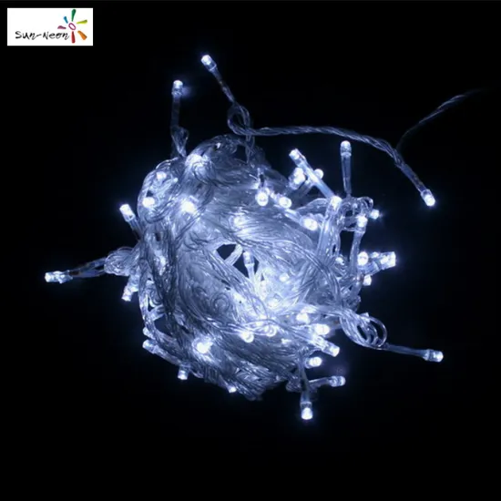 Adjustable white christmas beautiful cheap led string solar lights