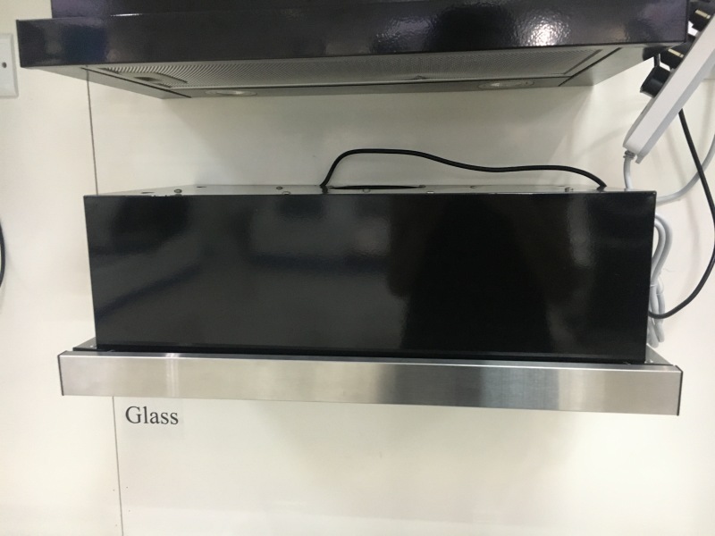 Factory price  60cm China Supplier Matt Black Under-Cabinet Range Hood Cooker Hood Gesture Control Exhaust Chimney