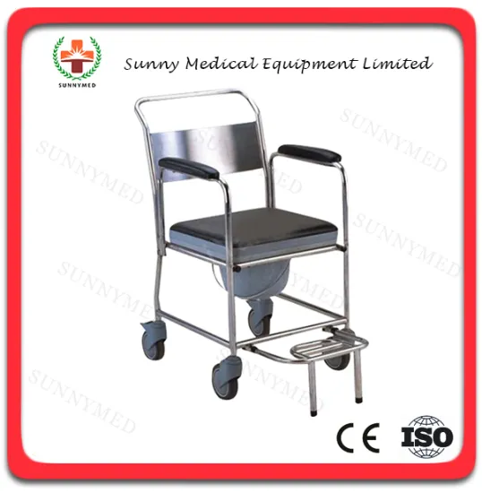 SY-R099 commode toilet chair mobile commode chair with wheels commode chair price