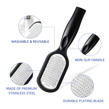Wholesale High-Quality Stainless Steel Square Foot Files - Easy Trimming and Pedicure Rasps