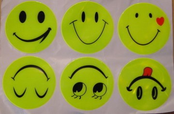 Reflective Smiley Stickers (YLS01)