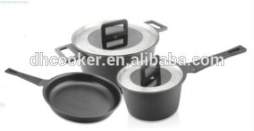 5 PCS Die-cast Aluminum Cookware Set