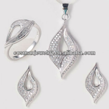 925 sterling silver lead and nickel safe fashion jewelry sets