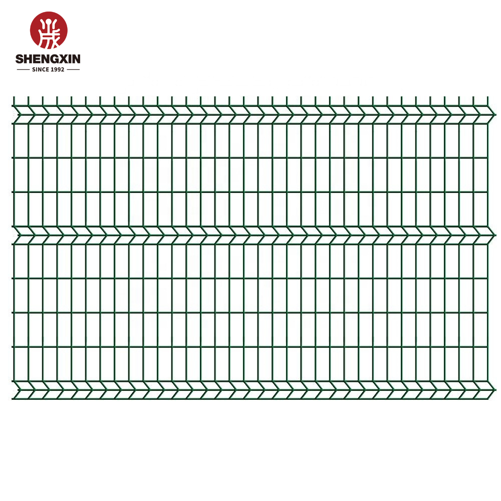 Welded V Mesh 3D Curved Garden Fence Panels