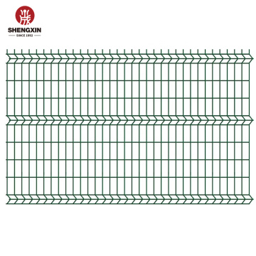 Welded V Mesh 3D Curved Garden Fence Panels