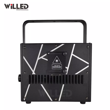 RGB Laser -Projektor -Bühnenanimationslicht - ILDA Small Beam, 25 kppps, 5W/6W Laserlicht