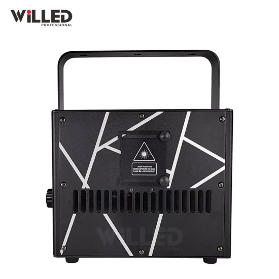 RGB Laser Projector Stage Animation Light - ILDA Small Beam, 25kpps, 5W/6W Laser Light