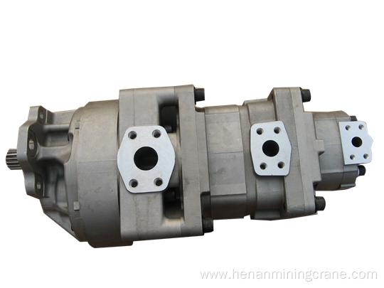 Aluminum alloy construction vehicle gear pump