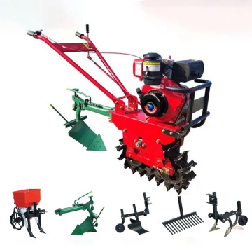 Multifunctional Tillage Equipment: Cultivators and Mini Tiller Plowing Machine with 5/6 Tools