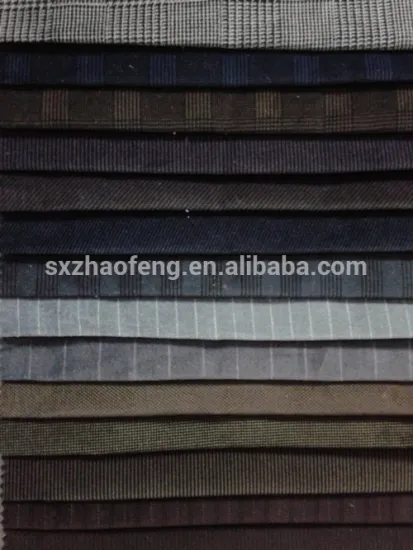 COTTON PRINTING VELVET FOR GARMENT AND JACKET