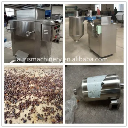 100kg Cocoa Bean Processing Line: Comprehensive Equipment for Cacao Butter and Cocoa Powder Production