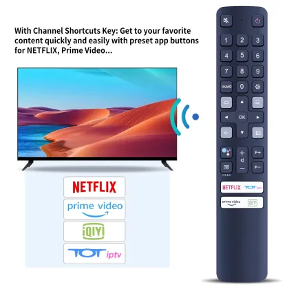 New Voice Remote Control for TCL RC901V FMRH TV