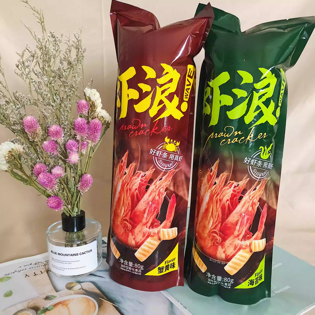 Вкусные чипсы креветок