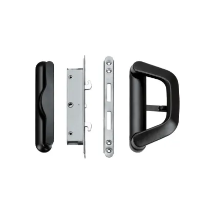 Luxury Solid Zinc Alloy Sliding Door Handle with Locks Sri Lanka