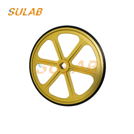 Xizi OT Escalator Spare Parts: Handrail Friction Wheel, Drive Wheel, and Pulley - Size 588*30