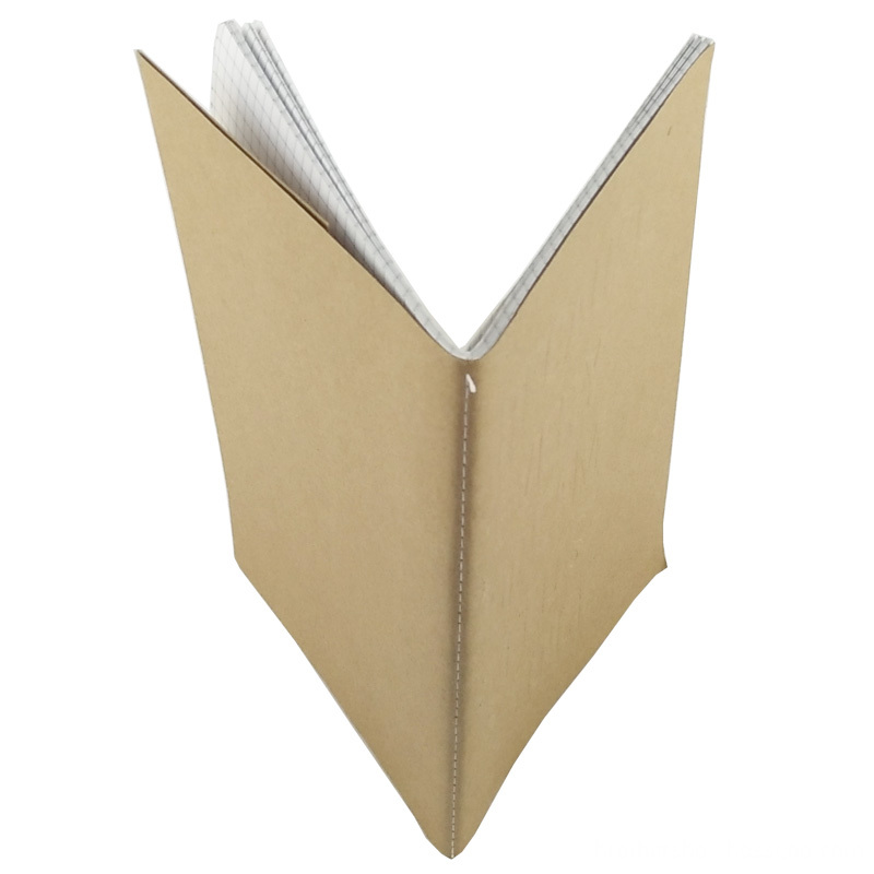 Cheap Brown Kraft Paper Notebook with Grid