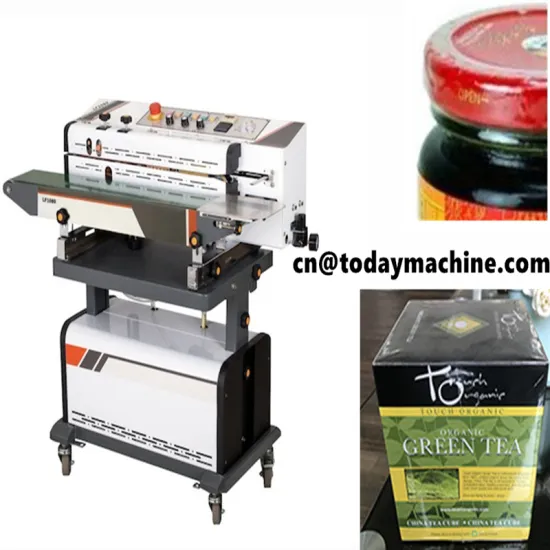 Embossing Date Printer Plastic Bagged Jujube Heat Band Sealer Sealing Machine