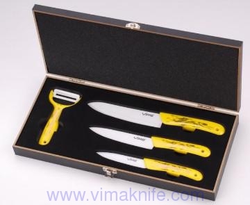 4\'\' 5\'\' 6\'\'with peeler,ceramic handle gift box Ceramic Knife