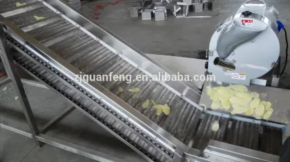 Frozen vegetables production line