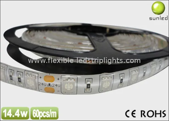 Warm White, Red, Rgb Ip65 Waterproof Flexible Dc12v, 24v Led Strip Lights