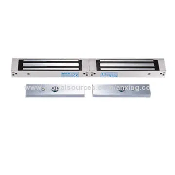 Double Electromagnetic Lock with LED, 700lbs, Fail-safe