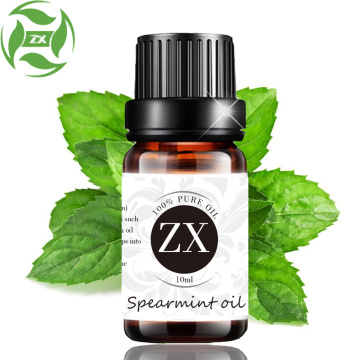 100% minyak esensial spearmint alami murni untuk diffuser