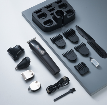 D Hot-selling multi-fungsional Potongan rambut listrik set pisau cukur dengan tampilan digital