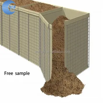 High Quality Heavy Duty Defensive Barriers - Sample Gabion Bastions and Welded Mesh Barriers