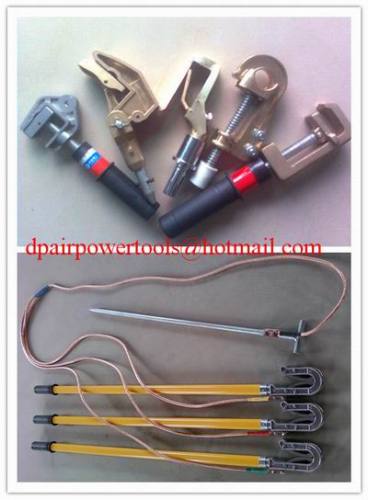 Portable electrical earth rod&ground rod,H.V. Earth rod&earthing sets