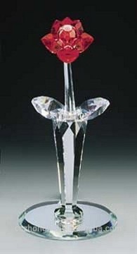 2016 Wholesale romantic wedding favor crystal rose