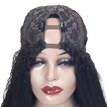 Glueless U Part burmese curly wig,cheap kinky curl wigs, women hair wig human brazillian wigs