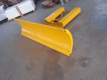 steel snow plough with hook for forklift