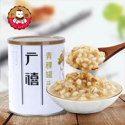 Factory Direct 0.9kg Canned Highland Barley for Baking and Beverage Ingredients