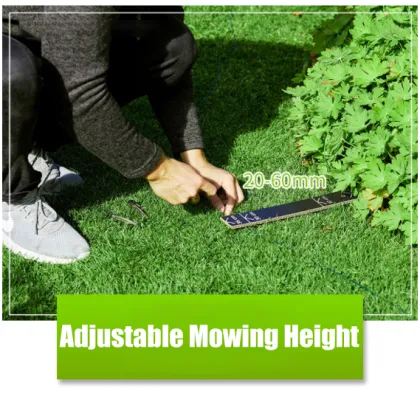 remote control electric robot lawn mower