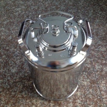 Brand New Stainless Steel 3 Gallon Home Brew Ball Lock Cornelius Keg with Pressure Relief Valve Lid