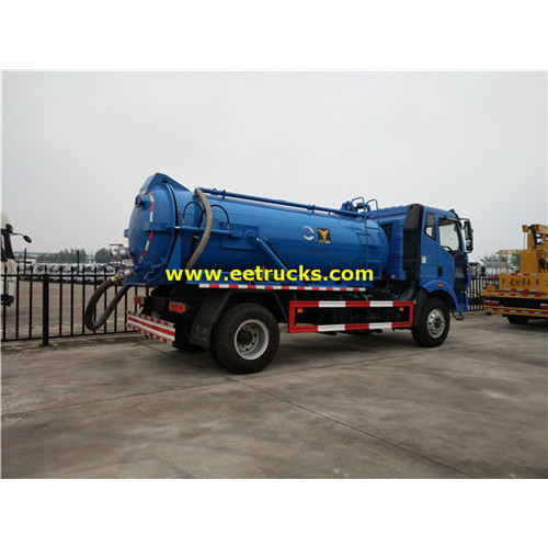 FAW 8000 Litres Excrement Camions Citernes