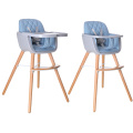 3-in-1 Baby High Chairs with Adjustable Legs