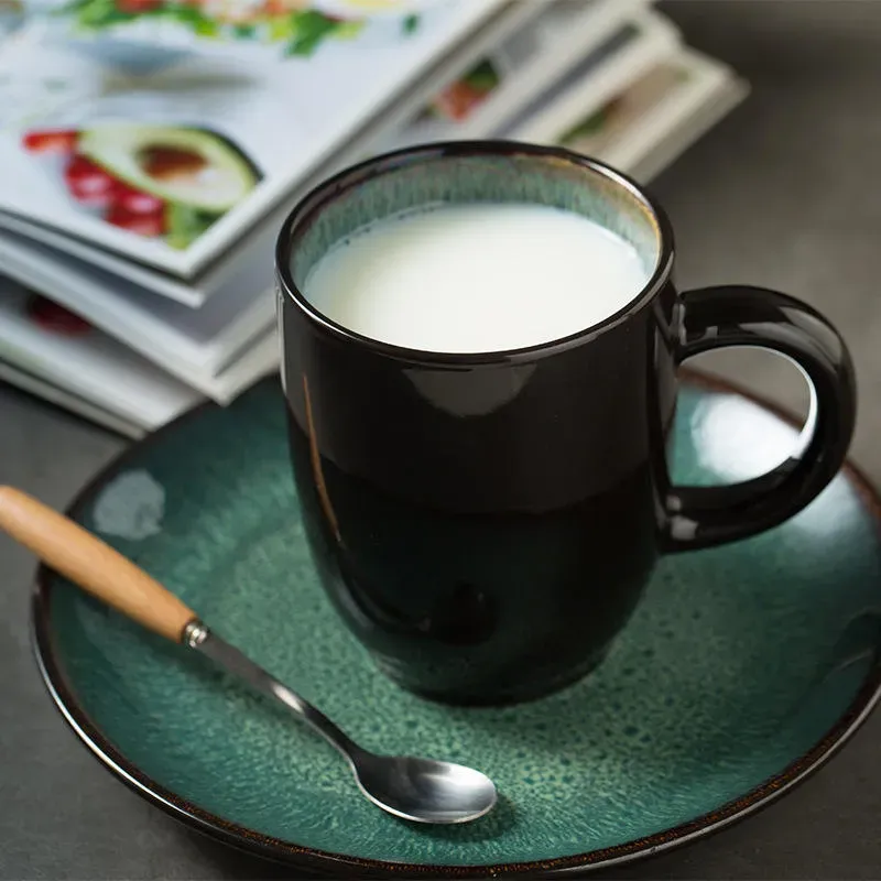 Nordic Green Ceramic Tableware Set