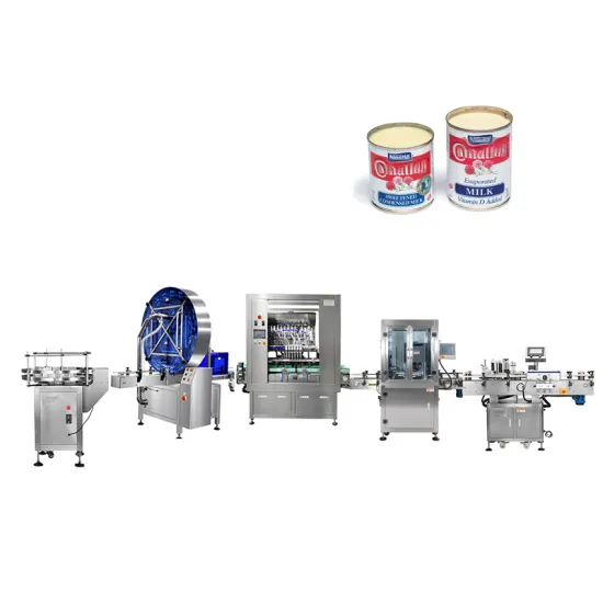 Automatic Milk Shampoo Liquid Filling and Packaging Line