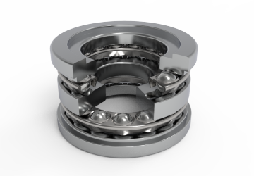 Self Aligning Seat Ring Double Direction Thrust Ball Bearing