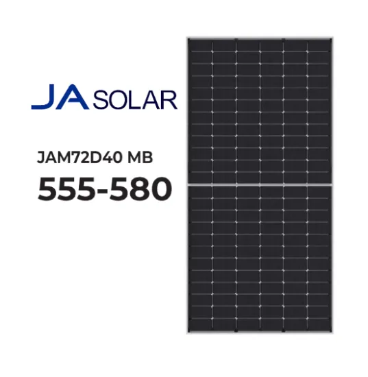 JA Solar JAM72D40MB 555-580W N-type TOPCON Bifacial Double Glass High Power Mono Module