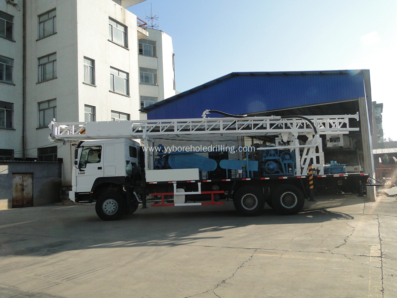 300m Truck-Mounted Water Well Drilling Machine