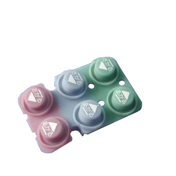 best sale big button flexible custom made silicone button rubber keypad