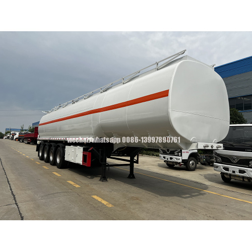 4 Axles 60,000liters Fuel/Oil/Petrol/Diesel Transport Semi Trailer