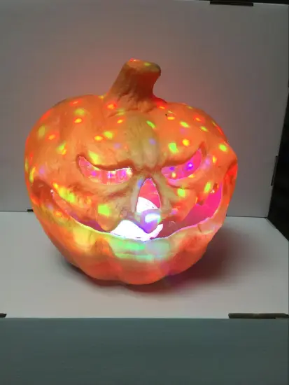 LED Battery Operated Halloween Pumpkin Light