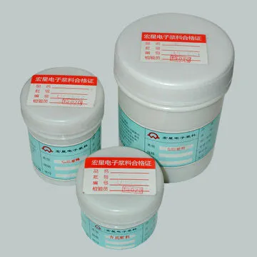Thick-film Electronics Paste, Used for Chip Resistors, Metal-glass Film Resistors, HICs, PTCs/NTCs
